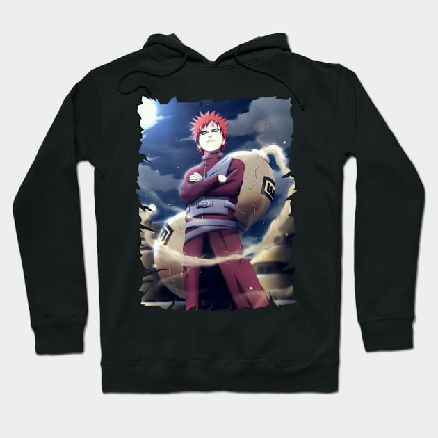 GAARA MERCH VTG Hoodie by funnymushroomz